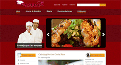 Desktop Screenshot of cateringmagenta.com