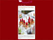 Tablet Screenshot of cateringmagenta.com